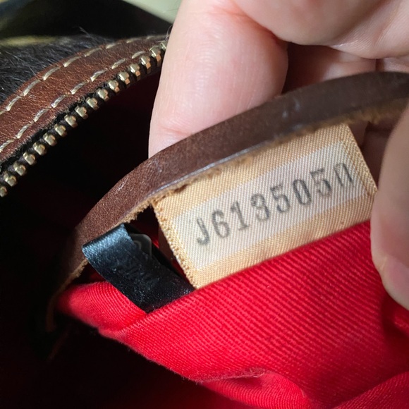 RARE Dooney & Bourke Calf Hair Fur-on STAINS INSIDE Large Leather Bag - Picture 16 of 16